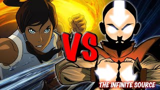 Aang vs Korra Rap Battle  Extended  Remastered [upl. by Niwhsa]