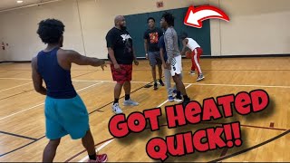 Some Juco hoopers pulled up and this happened GOT INTENSE QUICK [upl. by Tiertza]