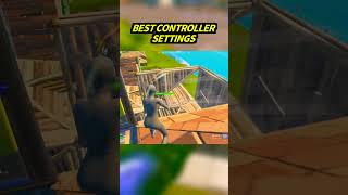 NEW Best Controller SETTINGS For AIMBOT fortnite shorts [upl. by Oisacin]