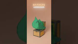 3D Slime Simulation Chest Minecraft ⛏️ [upl. by Ahsirkal]