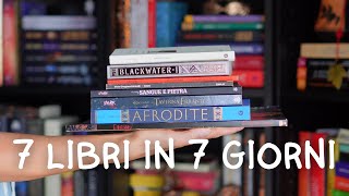 Quanto leggo in una settimana  READING VLOG [upl. by Ibrad]