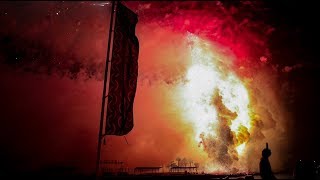 Fallas Valencia 2019 Mascletà Vertical 2019 Amstel la Marina Ricardo Caballer Ricasa CANON 5D IV [upl. by Cavil]