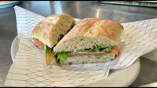 Smoked salmon sandwich spanish [upl. by Ezechiel168]