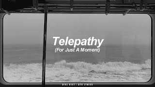 Telepathy  BTS 방탄소년단 English Lyrics [upl. by Ledniahs848]