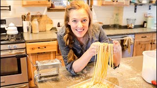 How to Make the SIMPLEST Homemade Pasta [upl. by Oberheim]