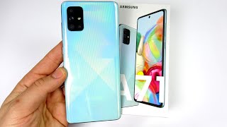 Galaxy A71 Unboxing [upl. by Einnod309]