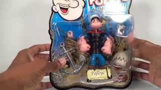 Mezco Popeye Action Figure Review [upl. by Epoh]