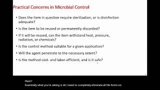 Controlling Microbial Growth and Microbial Death Rate [upl. by Turnbull]