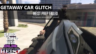 GTA Online Diamond Casino Heist Getaway Car Glitch Fail With Congrexes Prime [upl. by Ahcsat43]