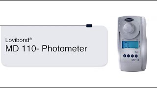 How to use a Photometer Lovibond® MD110 Part1 A StepbyStep guide on how to use Lovibond® MD 110 [upl. by Ellenaej357]