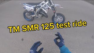 TM SMR 125cc test ride raw sound [upl. by Hein734]