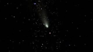 Close up of Comet C2023 A3 Tsuchinshan–ATLAS on a telescope 🔭🌠👽shorts telescope astronomy cosmos [upl. by Leaw]