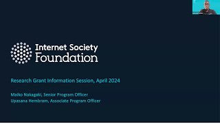 How to apply to the Research Grant Program 2024 — Internet Society Foundation [upl. by Mcquoid]