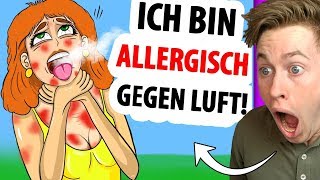 Ich bin ALLERGISCH gegen LUFT 😨  Eine wahre Geschichte [upl. by Avilys26]