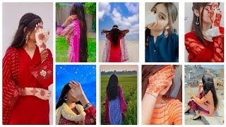 Dp or profile picture for girls 💞🌼hidden face photo Poses for girls 🦋🔥hide face dp pic dp photo🌼 10 [upl. by Enomor]