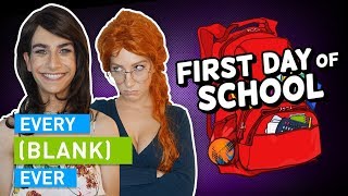 EVERY FIRST DAY OF SCHOOL EVER [upl. by Ahsykal]