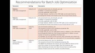 79 Informatica MDM 10  Recommendation for Batch Jobs [upl. by Nivej]