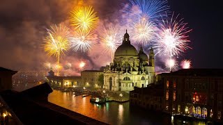 Venice Fireworks 16th July 2022  Venice Italy [upl. by Whiffen]