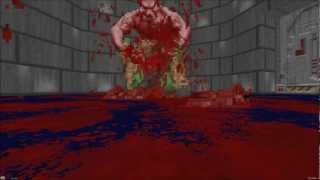 All the ways to die in Brutal Doom Enemy on player fatalities Updated [upl. by Michaelina]