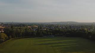 BITTERNS FIELD HANWELL W7 FROM ABOVE [upl. by Emmeram432]