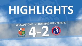 Wealdstone v Dorking Wanderers  HIGHLIGHTS  11th April 2024 [upl. by Aittam]