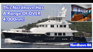 5 Million NORDHAVN 86 EXPEDITION Motor Yacht Sol amp Sons [upl. by Kanter]