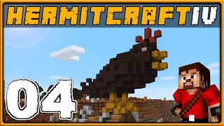 Hermitcraft 4  Minecraft Survival 19  Episode 4  Bird Poop Prank [upl. by Pokorny]