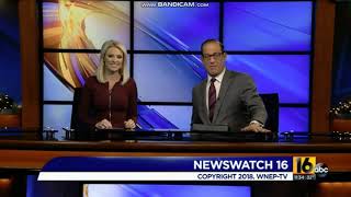 WNEP Newswatch 16 At 11pm Close120618 [upl. by Ythomit618]