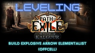 325 ATO IX Leveling Explosive Arrow Totem Elementalist Offcell [upl. by Hylan374]