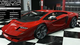 GTA 5  DLC Vehicle Customization  Pegassi Torero XO Lamborghini Countach [upl. by Yeldud]