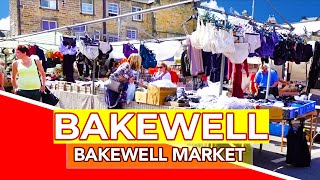 BAKEWELL UK  Tour of the market in Bakewell Derbyshire Peak District UK [upl. by Laina828]