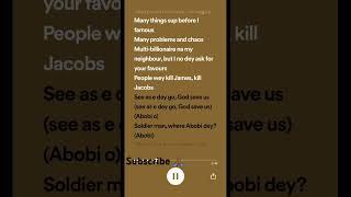 Lagos Lyrics Seyi Vibez afrobeat seyivibeztypebeat lagos shortsvideo [upl. by Adiaroz810]