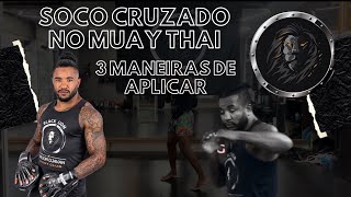 Soco cruzado no Muay Thai [upl. by Det]