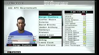 Pes 6 patch Firebird 2223 Update transfer season 20232024 Option file [upl. by Naylor]