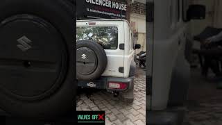 Country’s First Suzuki Jimny to get catback valvetronic exhaust setup✅  silencerhouse [upl. by Leahcin849]