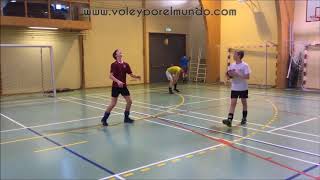 Coordinación para voleibol 4 flexibilidad 3 [upl. by Halimeda507]