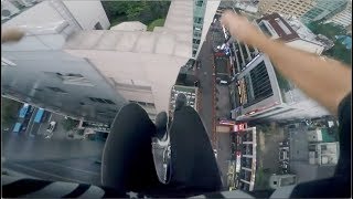 Rooftop Parkour in Korea 🇰🇷 [upl. by Simpkins]