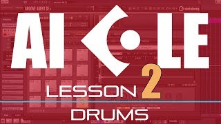 Getting Started In Cubase AI LE Elements Lesson 2 of 6  Drums [upl. by Ballou]