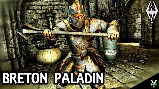 ARTIFACTS THE BRETON PALADIN Unique ArmorWeapon Mod Xbox Modded Skyrim Mod Showcase [upl. by Onirefes]