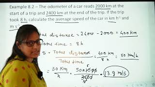 Example 83  Usha swims in a 90m long pool She covers 180 m in one minute by swimming from one end [upl. by Otrepur]