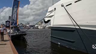 Fort Lauderdale International Boat Show 2024 [upl. by Sirroned283]