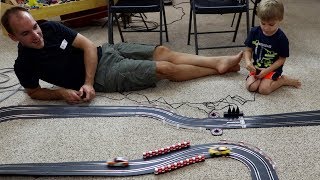 Slot Car Racing With Clark [upl. by Aronoff593]