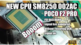 MENGGANTI CPU Baru SM8250 POCO F2 PRO upgrade SOC Snapdragon 870 fix baseband imei signal Full step [upl. by Anav884]