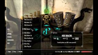 How to MinMax in The Elder Scrolls Skyrim [upl. by Erbua]