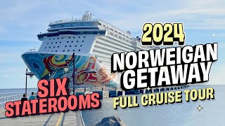 Norwegian Getaway Ship Tour Highlights Norwegian Cruise Line [upl. by Sabec]