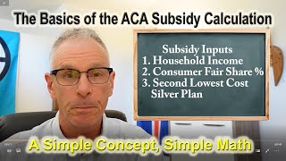 How The ACA Subsidy Is Calculated [upl. by Trovillion]