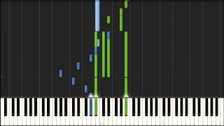 Synthesia  Chrono Trigger Frogs Theme Zohar [upl. by Nannie]