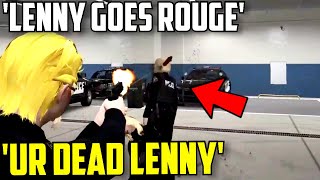 Lenny Goes Rouge Kills amp Entire PD  GTA RP NoPixel 40 [upl. by Idnyc]