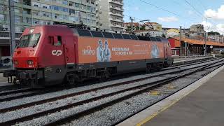 CP Class 5600  5611 arriving Lisbon Santa Apolónia on 170524 [upl. by Castara]