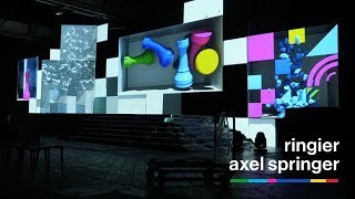 Impact Day 2018 Conference  Set Design x 3D Projection Mapping  Living Scenography by MELT [upl. by Jenica]